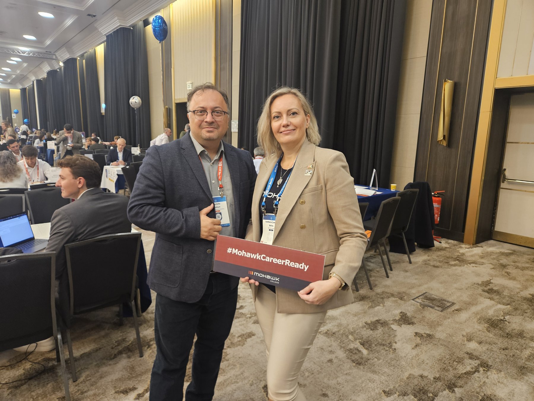 Dr. Mustafa Coşkun at the ICEF Berlin international education conference